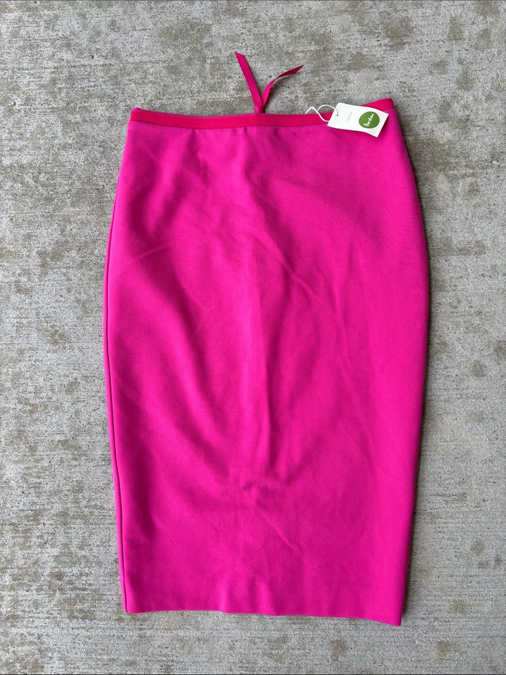 Boden Hot Pink Pencil Skirt - Picture 2 of 11